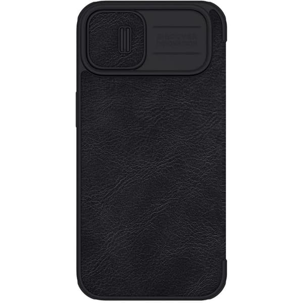 Nillkin iPhone 14 Plus Plånboksfodral QinPro Läder - Svart