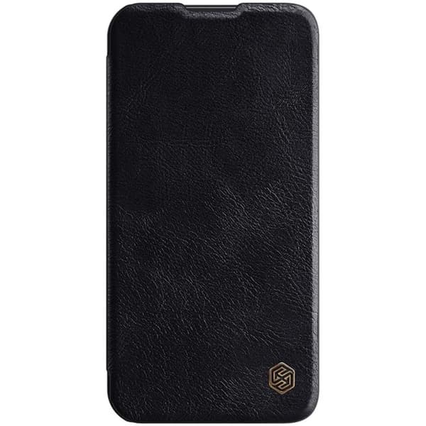 Nillkin iPhone 14 Plus Plånboksfodral QinPro Läder - Svart