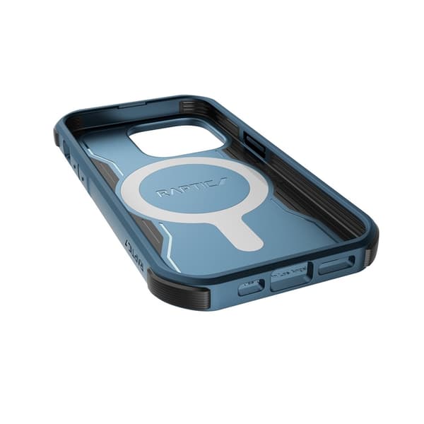 Raptic iPhone 14 Pro Skal MagSafe Fort Armored - Blå