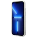 Miniatyrbild 3 av 6: Karl Lagerfeld iPhone 14 Skal Liquid Glitter Monogram - Silver