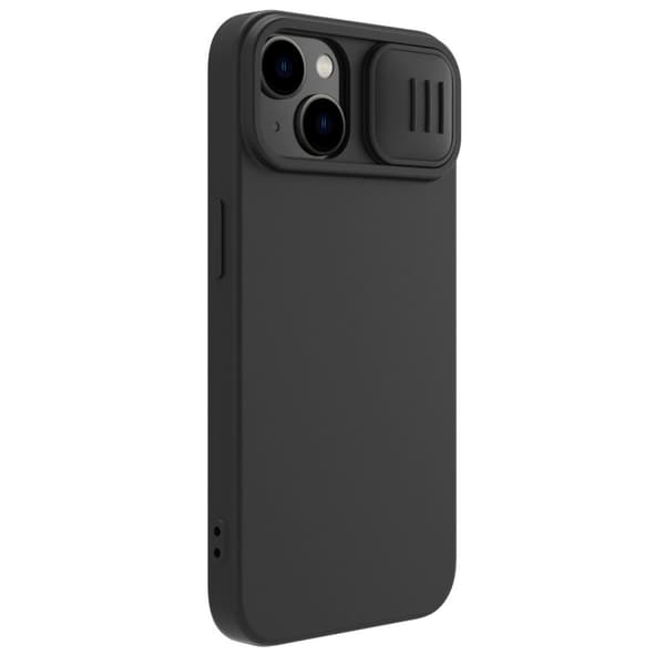 Nillkin iPhone 14 Plus Skal Magsafe CamShield Silicone - Svart
