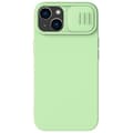 Miniatyrbild 1 av 11: Nillkin iPhone 14 Plus Skal CamShield Silky Silicone - Grön