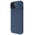 Miniatyrbild 3 av 11: Nillkin iPhone 14 Plus Skal Magsafe CamShield Silicone - Blå