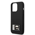 Miniatyrbild 6 av 8: Karl Lagerfeld iPhone 13 Pro Max Skal Ikonik Patch - Svart