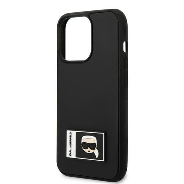 Karl Lagerfeld iPhone 13 Pro Max Skal Ikonik Patch - Svart