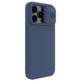 Miniatyrbild 3 av 11: Nillkin iPhone 14 Pro Skal CamShield Silky Silicone - Blå