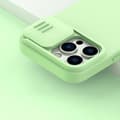 Miniatyrbild 5 av 11: Nillkin iPhone 14 Pro Skal CamShield Silky Silicone - Blå