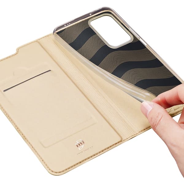 Dux Ducis Xiaomi Poco F4 5G Plånboksfodral Skin Series - Guld