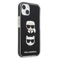 Miniatyrbild 4 av 8: Karl Lagerfeld iPhone 13 Skal Karl & Choupette Head - Svart