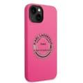 Miniatyrbild 4 av 8: Karl Lagerfeld iPhone 14 Plus Skal Silicone RSG - Rosa
