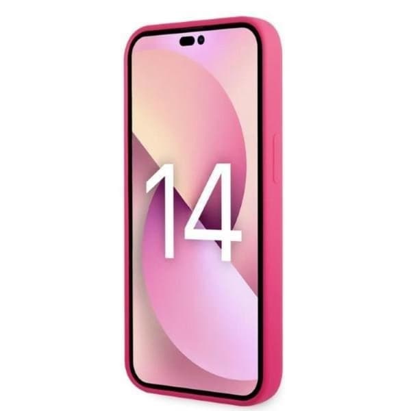 Karl Lagerfeld iPhone 14 Plus Skal Silicone RSG - Rosa