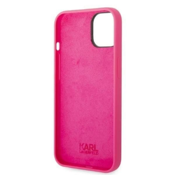 Karl Lagerfeld iPhone 14 Plus Skal Silicone RSG - Rosa