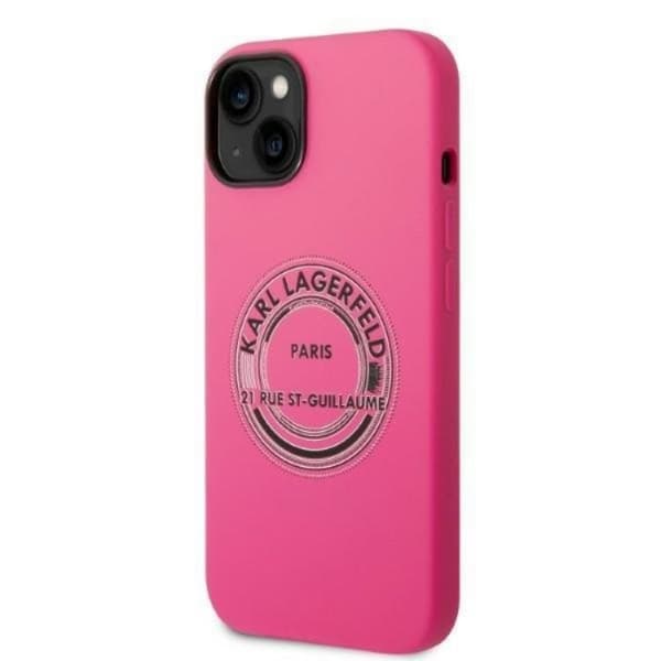 Karl Lagerfeld iPhone 14 Plus Skal Silicone RSG - Rosa