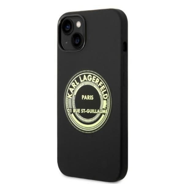 Karl Lagerfeld iPhone 14 Plus Skal Silicone RSG - Svart