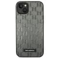 Miniatyrbild 2 av 7: Karl Lagerfeld iPhone 14 Plus Skal Saffiano Mono Metal Logo - Grå