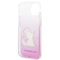 Miniatyrbild 6 av 7: Karl Lagerfeld iPhone 14 Plus Skal Choupette Fun - Rosa
