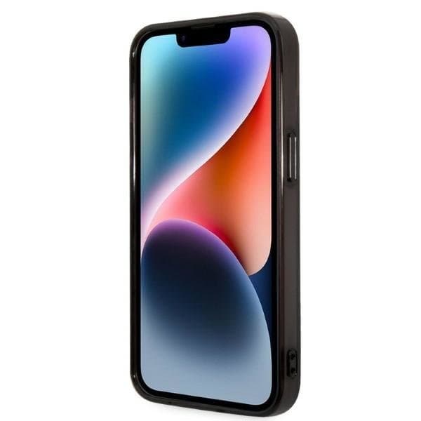 Karl Lagerfeld iPhone 14 Plus Skal Gradient Ikonik Karl & Choupette - Svart