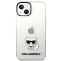 Miniatyrbild 3 av 8: Karl Lagerfeld iPhone 14 Plus Skal Transparent Choupette Body - Clear