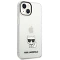 Miniatyrbild 4 av 8: Karl Lagerfeld iPhone 14 Plus Skal Transparent Choupette Body - Clear