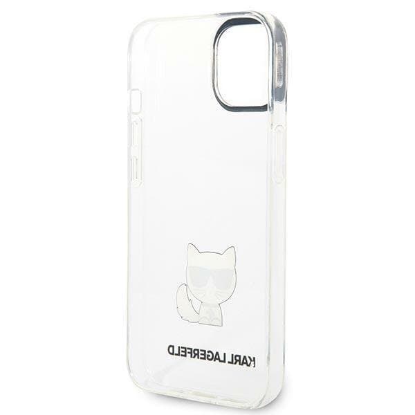 Karl Lagerfeld iPhone 14 Plus Skal Transparent Choupette Body - Clear