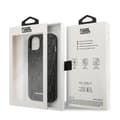 Miniatyrbild 8 av 8: Karl Lagerfeld iPhone 13 mini Skal Monogram Plaque - Svart
