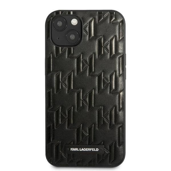 Karl Lagerfeld iPhone 13 mini Skal Monogram Plaque - Svart