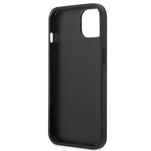 Karl Lagerfeld iPhone 13 mini Skal Saffiano Plaque - Silver