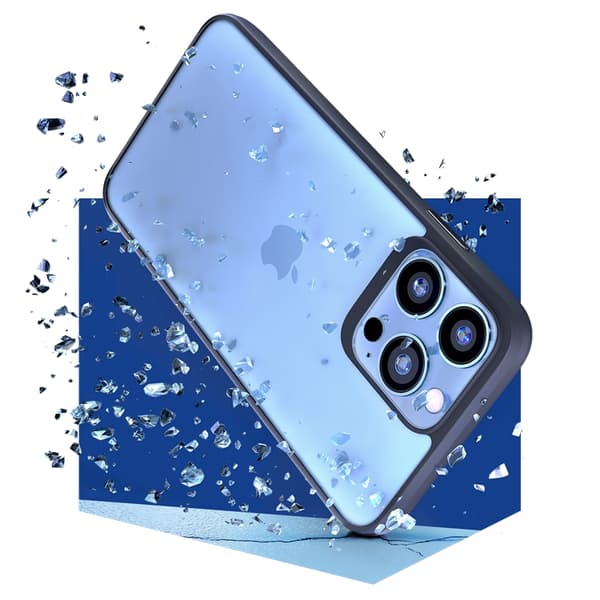 3MK iPhone 14 Skal Satin Armor Plus - Clear