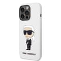 Miniatyrbild 2 av 8: Karl Lagerfeld iPhone 14 Pro Max Skal Silicone Ikonik - Vit