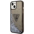 Miniatyrbild 3 av 8: GUESS iPhone 14 Skal Liquid Glitter Palm - Svart