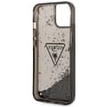 Miniatyrbild 7 av 8: GUESS iPhone 14 Skal Liquid Glitter Palm - Svart