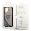 Miniatyrbild 8 av 8: GUESS iPhone 14 Skal Liquid Glitter Palm - Svart