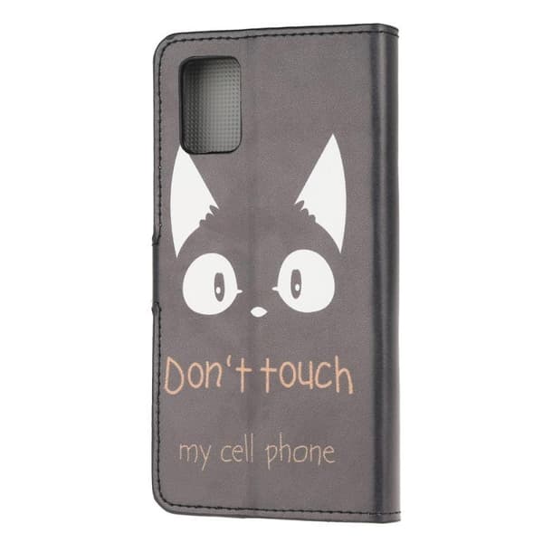 Lompakkokotelo Samsung Galaxy A04s - Dont Touch My Cell Phone