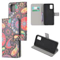 Miniatyrbillede 1 af 6: Plånboksfodral Samsung Galaxy A04s - Paisley