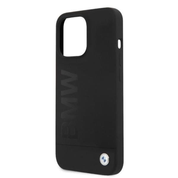 Etui BMW iPhone 13 Pro Skal Magsafe Silicone Signature Logo - Svart