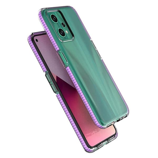 Realme 9/9 Pro 5G Skal Silicone Med Frame - Blå