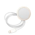 Miniatyrbild 9 av 10: GUESS iPhone 14 Pro Magsafe Skal Print + Trådlös Laddare - Rosa