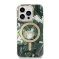 Miniatyrbild 3 av 10: GUESS iPhone 14 Pro Magsafe Skal Jungle + Trådlös Laddare - Grön