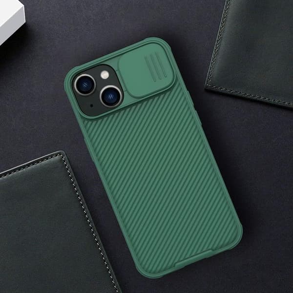 Nillkin iPhone 14 Plus Skal CamShield Pro (PC Och TPU) - Grön