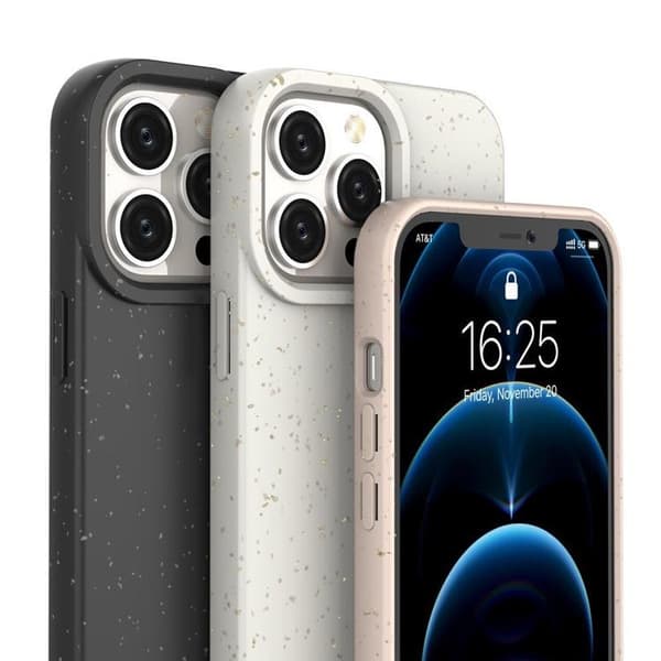iPhone 14 Plus Skal Eco Silikon Degradable - Gul
