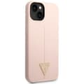 Miniatyrbild 4 av 8: GUESS iPhone 14 Skal Silicone Triangle - Rosa