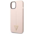 Miniatyrbild 6 av 8: GUESS iPhone 14 Skal Silicone Triangle - Rosa