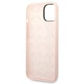 Miniatyrbild 7 av 8: GUESS iPhone 14 Skal Silicone Triangle - Rosa