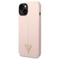 Miniatyrbild 2 av 8: GUESS iPhone 14 Skal Silicone Triangle - Rosa