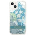 Miniatyrbild 3 av 8: GUESS iPhone 14 Skal Flower Liquid Glitter - Grön