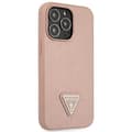 Miniatyrbild 4 av 8: GUESS iPhone 14 Pro Max Skal Saffiano Triangle Logo - Rosa