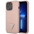 Miniatyrbild 1 av 8: GUESS iPhone 14 Pro Max Skal Saffiano Triangle Logo - Rosa