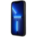 Miniatyrbild 5 av 8: GUESS iPhone 14 Pro Skal Saffiano Triangle Logo - Svart