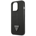 Miniatyrbild 6 av 8: GUESS iPhone 14 Pro Skal Saffiano Triangle Logo - Svart