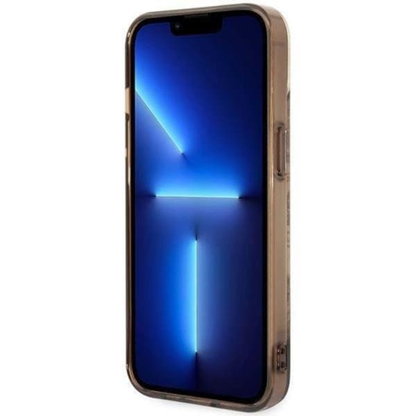 GUESS iPhone 14 Plus Skal Porcelain Collection - Ocher